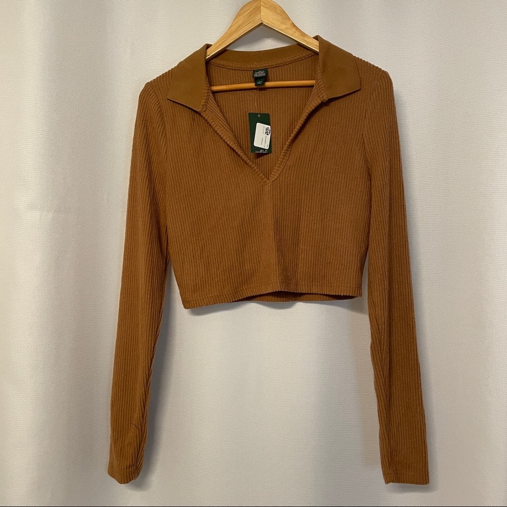Wild Fable Crop Top Sweater
